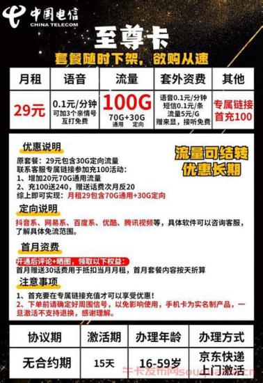 29元电信卡哪个好？电信29元套餐全面解析-第1张图片-卡世界