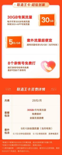 广东联通流量套餐纯享版-第2张图片-卡世界