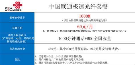 广东联通宽带套餐价格表查询大全-第2张图片-卡世界