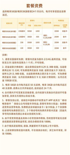 2025山东移动套餐哪个最划算-第2张图片-卡世界