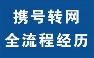 电信携号转网移动怎么操作流程视频