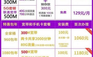 2025北京联通宽带套餐价格表及