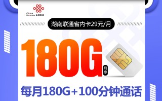 湖南联通专属卡【可选号  仅发湖南】