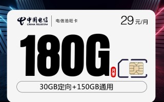 电信沧旺卡【29元180G】