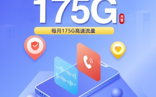 
江西联通省内专属卡29元175G流量套餐详解