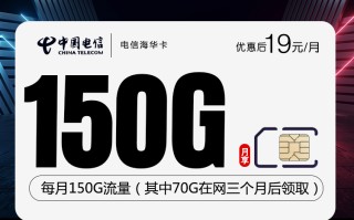 电信海华卡【首年19元150G】