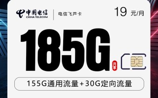 电信飞芦卡19元185G套餐详情