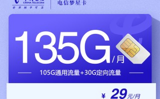电信梦星卡【29元135G】