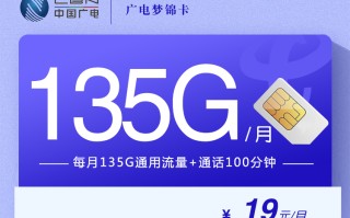 广电梦锦卡【19元135+100分钟】