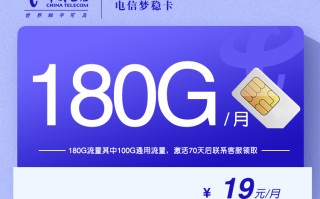 电信梦稳卡【两年19元180G】