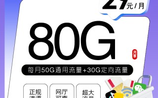 移动沧蕾卡 29元80G