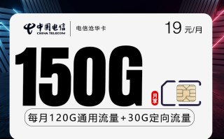 电信沧华卡【19元150G】