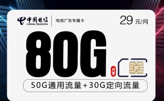 电信广东专属卡【仅发广东】
