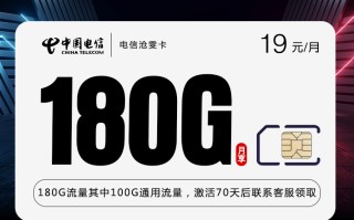 电信沧雯卡【两年19元180G】