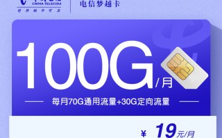 电信梦越卡【19元100G】