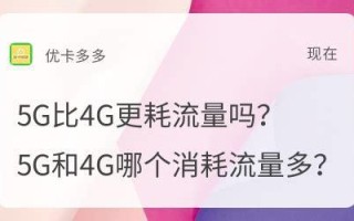 5g卡和4g卡哪个流量耗得多？流量使用大比拼