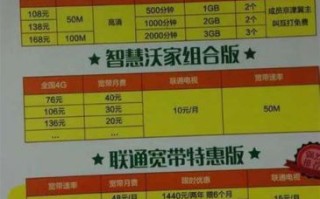 抚顺联通宽带一年多少钱新抚区